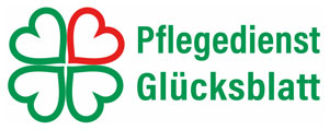 Logo Pflegedienst Glücksblatt