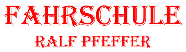 Logo Fahrschule Ralf Pfeffer