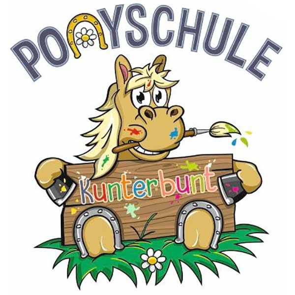 Logo Ponyschule Kunterbunt